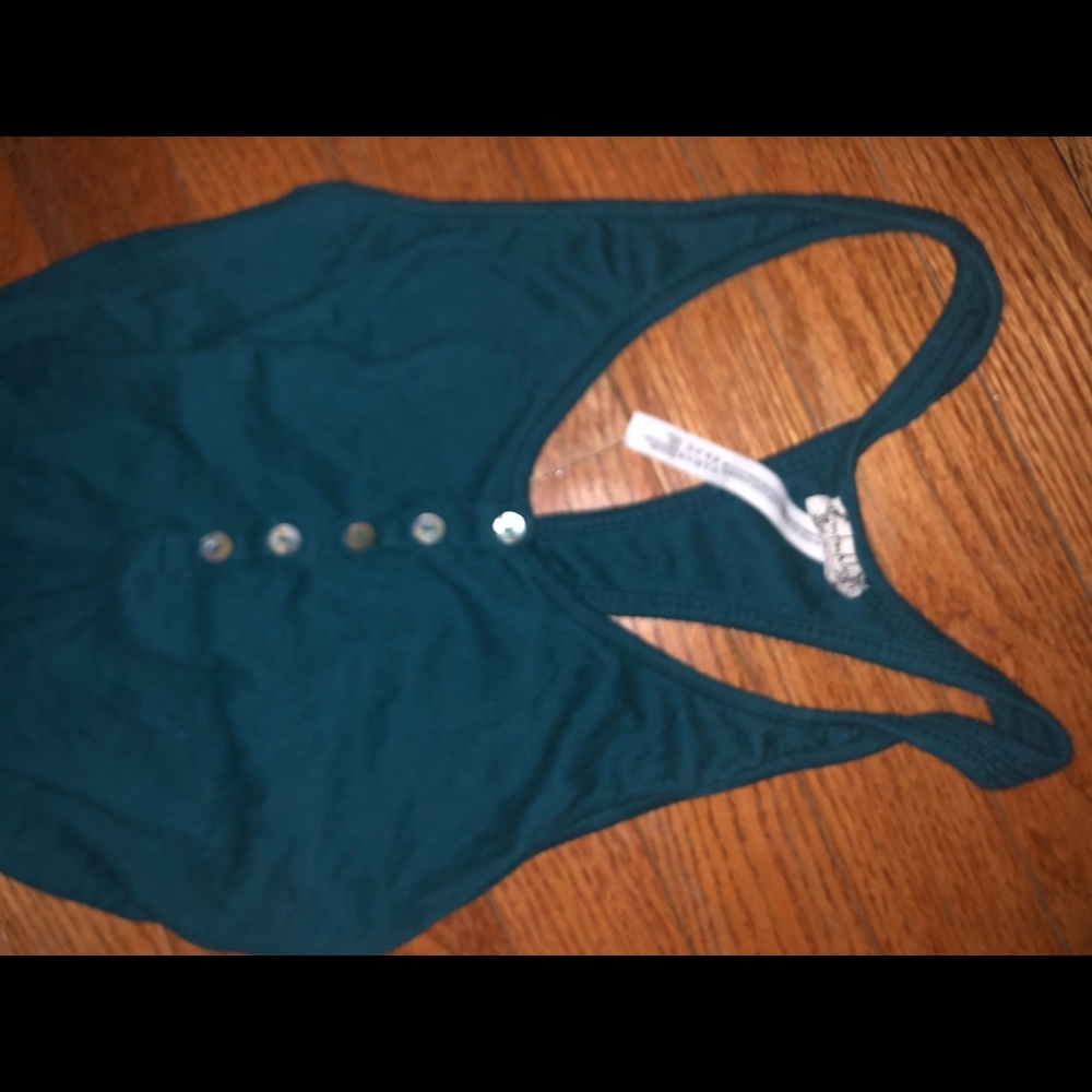 Free People Teal onesie
